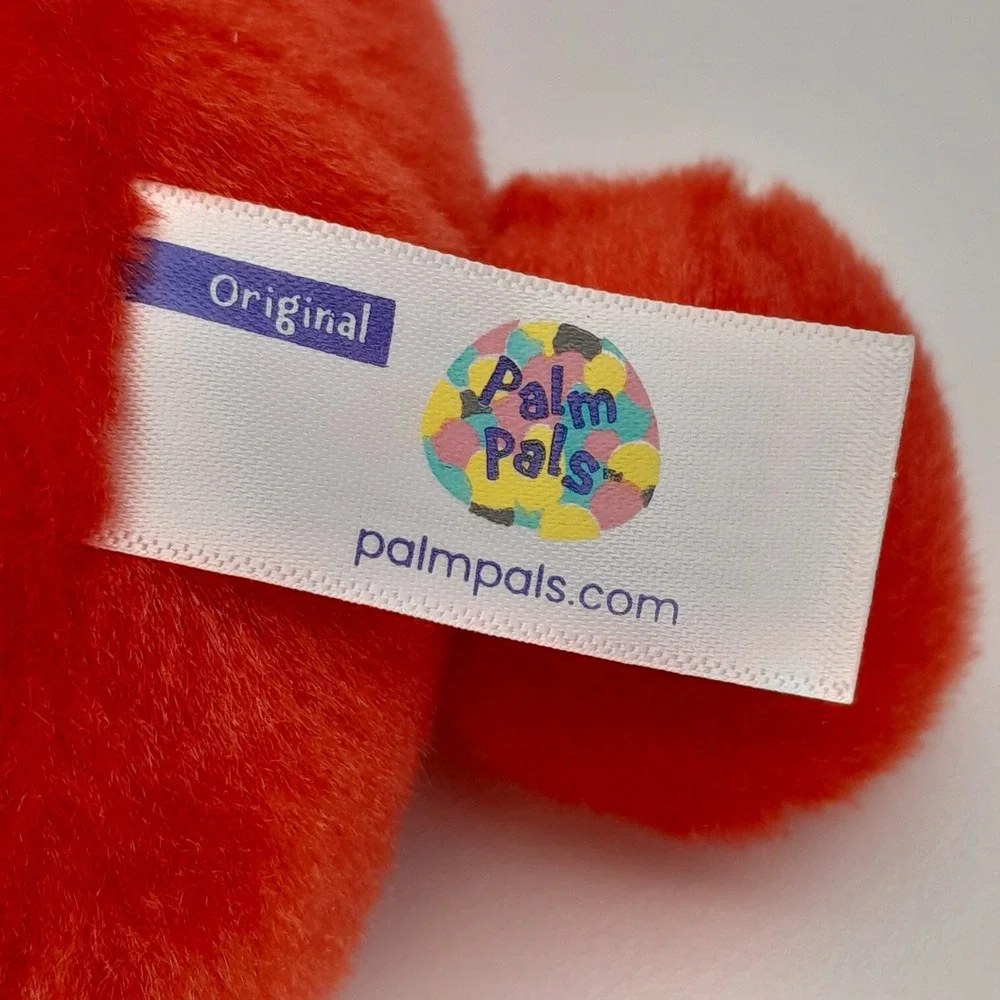 Aurora Palm Pals Lovely Lips Red Plush Stuffed Animal Toy 6 inch Valentine